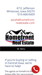 Mobile Screenshot of homefront-realestate.com